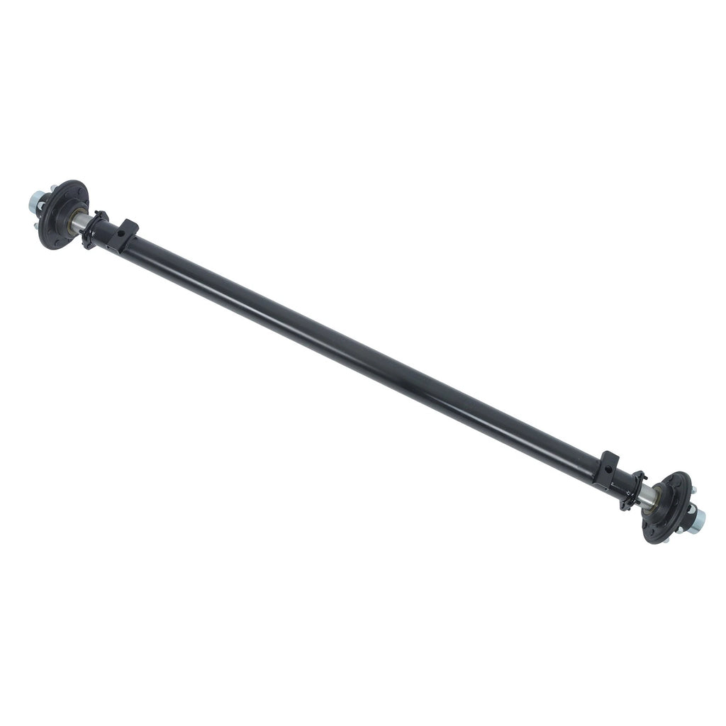 7k Trailer Axle for 8 Lug Vehicles (75" Hub Face, 58" Spring Center)