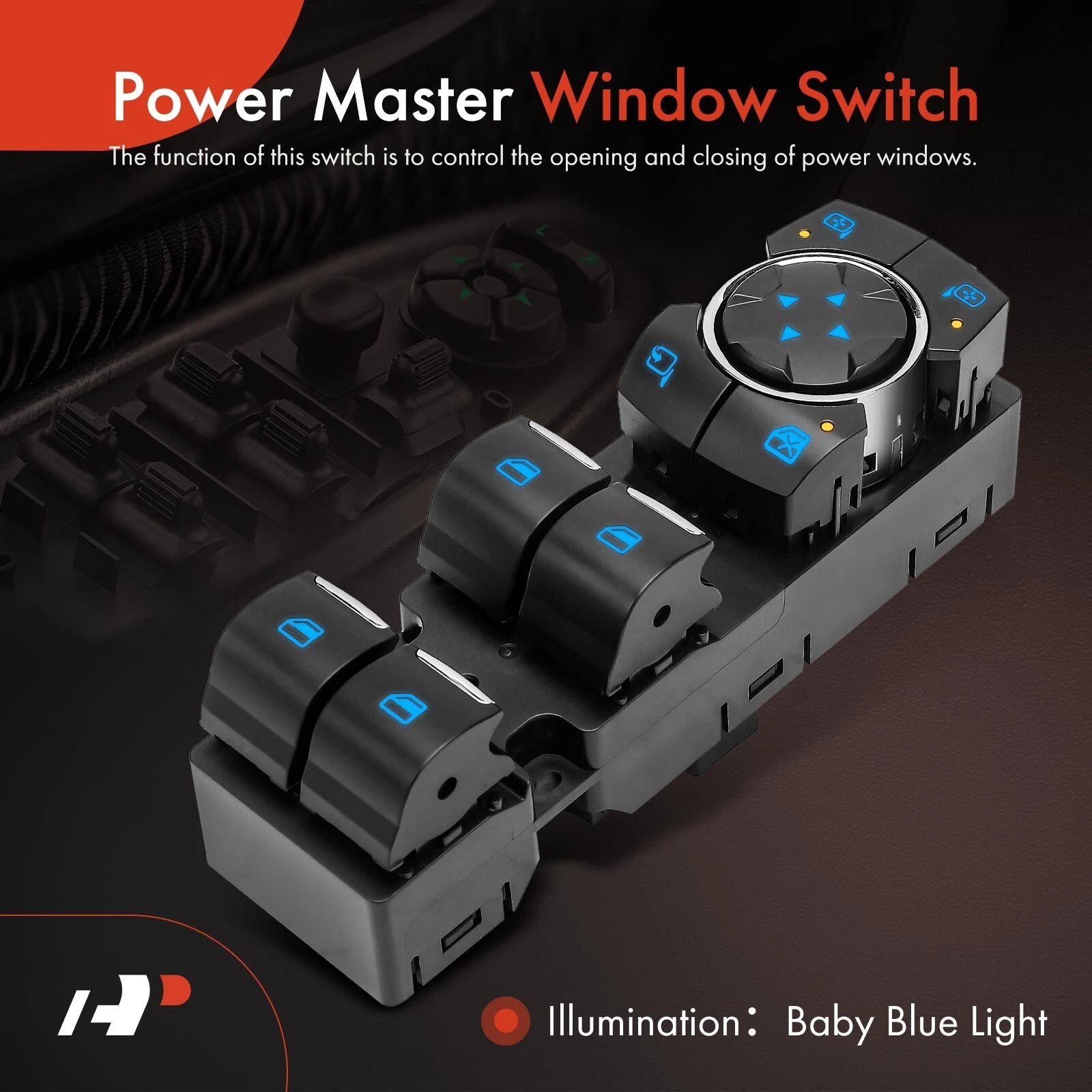 Power Window Switch for Ford F-150, Expedition (2015-2021)