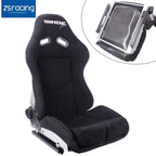 Bride Large Size Low Max Racing Seat for Universal Fit (with Slider Rail, Carbon Fiber Backrest)