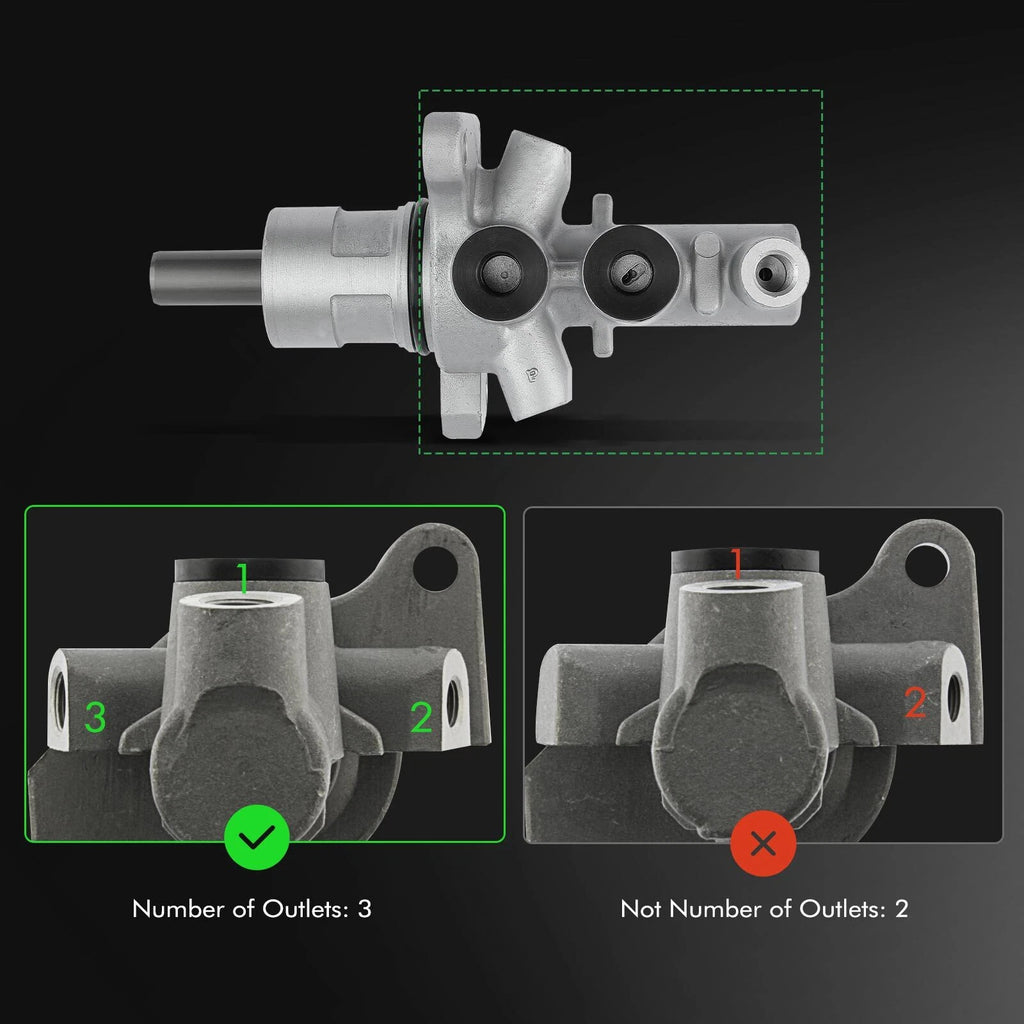 Brake Master Cylinder for BMW 525i 530i 540i M5 X5 740i (1996–2003)