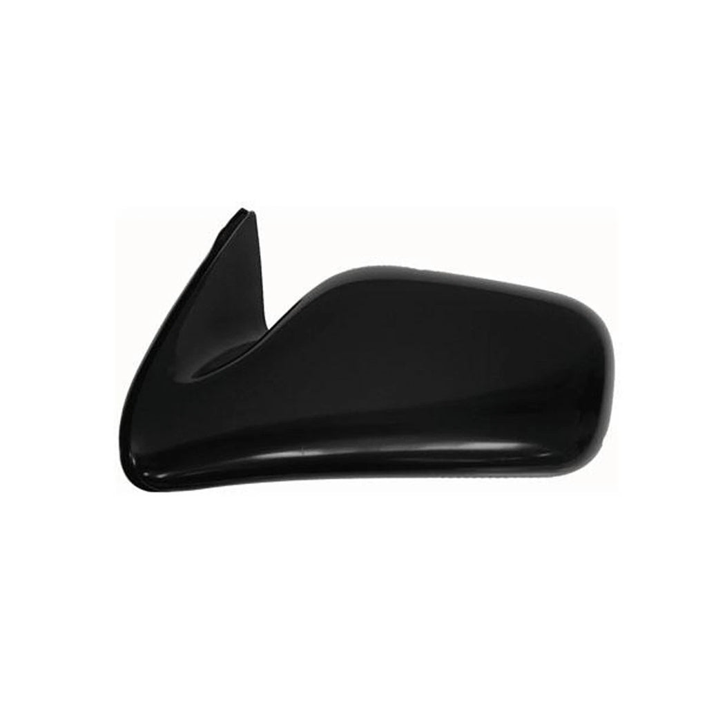 Replacement Ready to Paint Driver Side Power Door Mirror w/o Heated Glass for