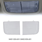 2X Roof Doom Light Lamp Lens Cover for HR-V (2016–2020)