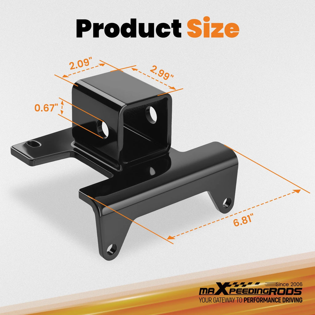 2" Front Hitch Receiver for Bad Boy ZT Elite Maverick (2021-Present)