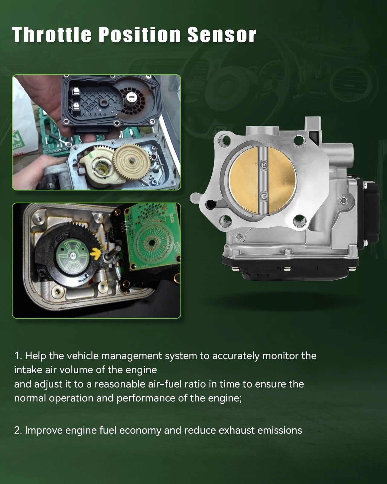 Throttle Body for Honda Civic 2.0L (2006–2011) 16400RZAA01