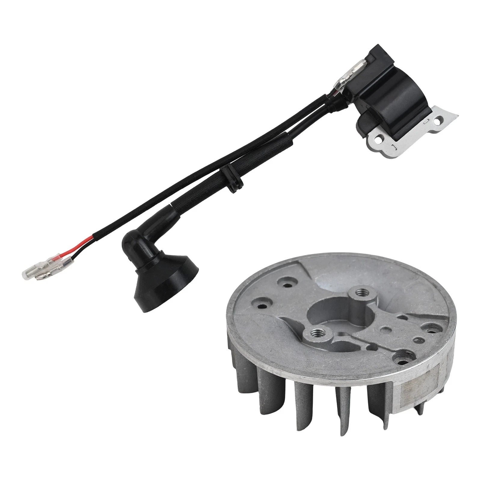 Ignition Coil and Flywheel Kit for CG260 Lawn Mower (TL26 TU26 TB26)