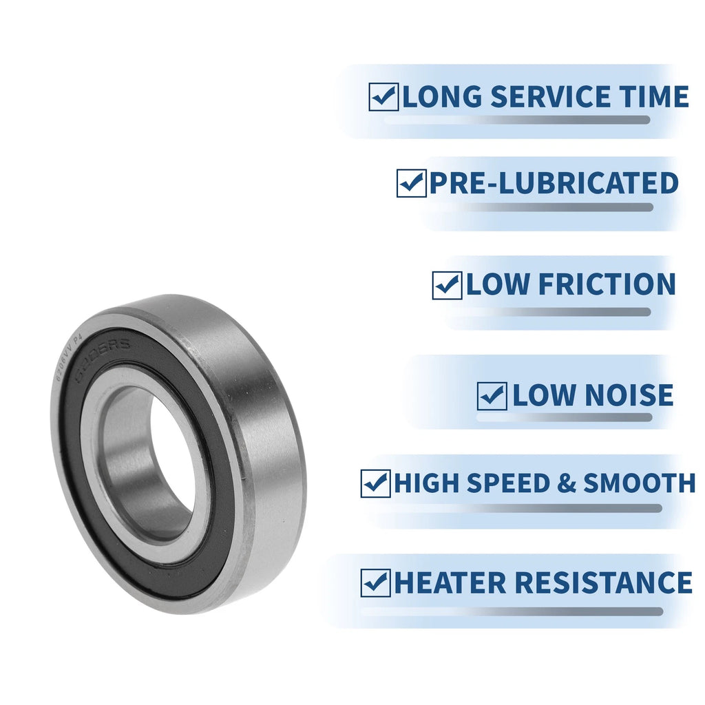 6206VV Deep Groove Ball Bearing for Various Models (30x62x16mm)