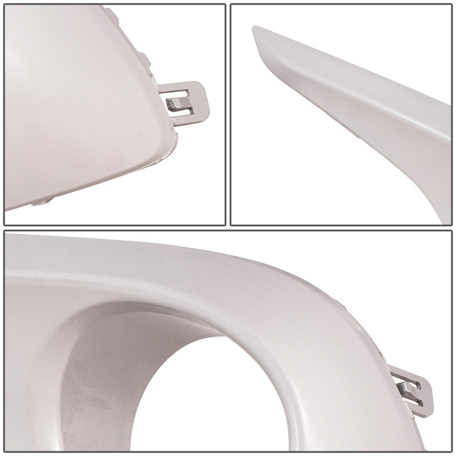 Chrome Fog Light Bezel for Toyota Highlander (2011–2013)