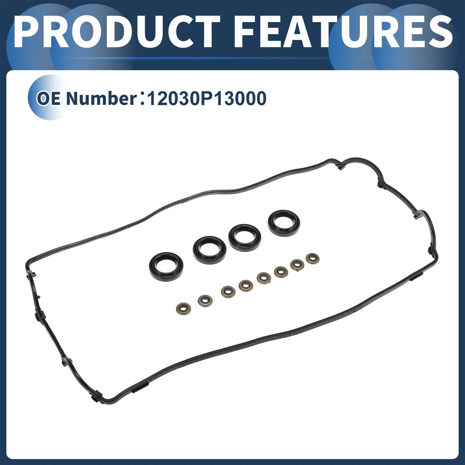 Valve Cover Gasket Set for Honda Accord (1999–2002) 12030P13000