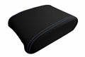 Leather Console Lid Armrest Cover for Land Rover Evoque (2012–2017) Blue Stitch