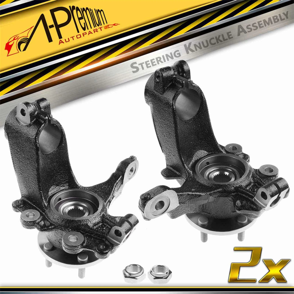 Front Steering Knuckle & Hub Bearing Assembly for Ford Focus (2012–2018)