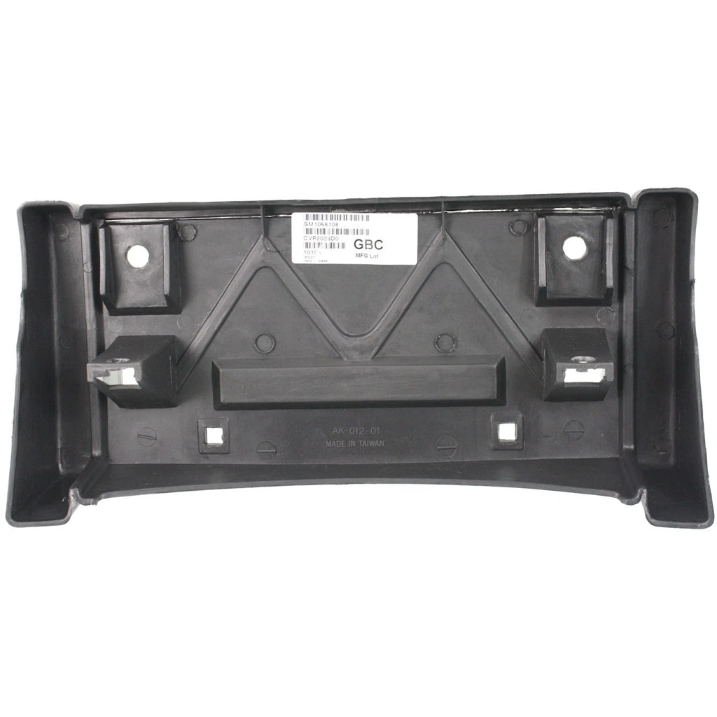 License Plate Bracket for Chevy S10 Pickup (1994-2004)