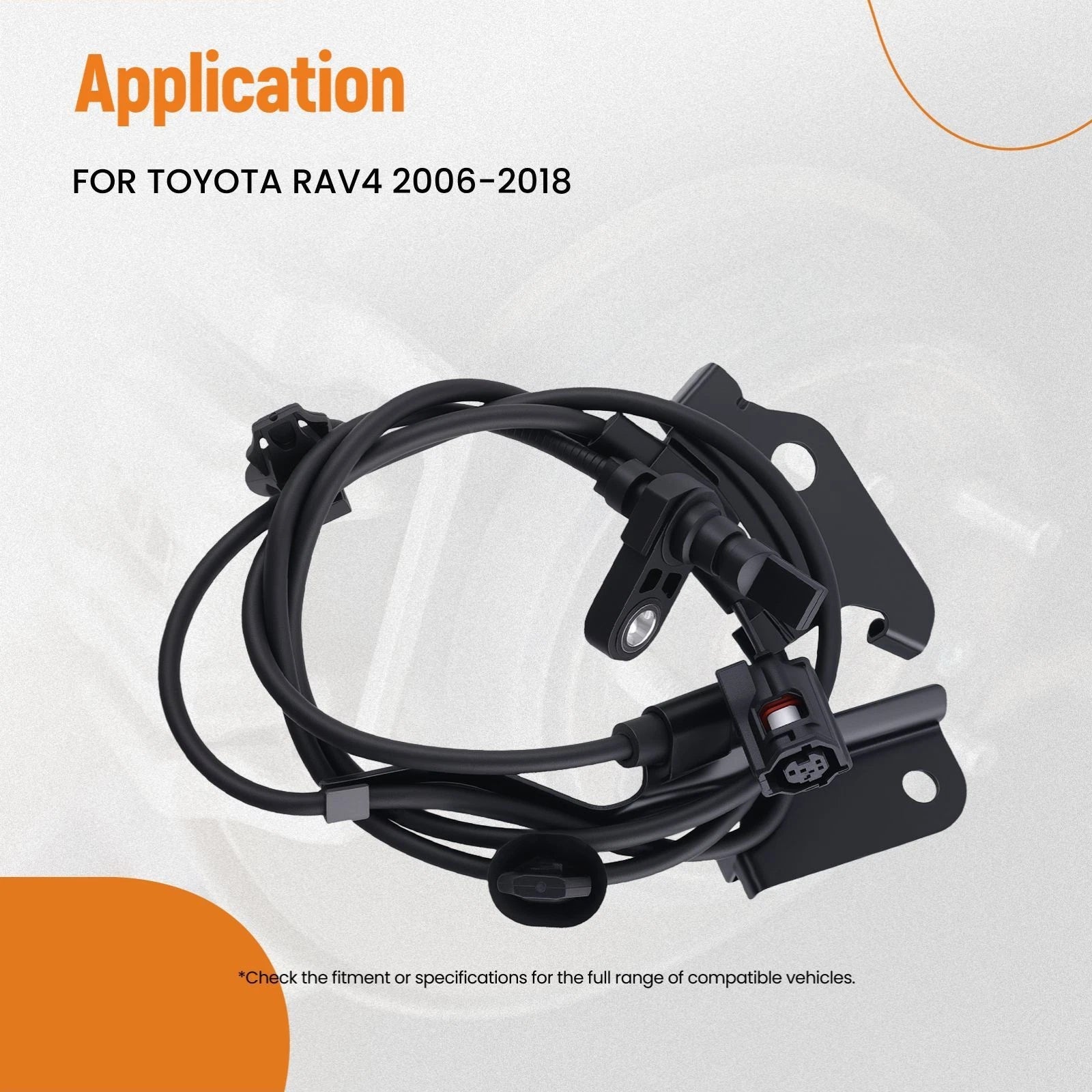 ABS Wheel Speed Sensor for Toyota RAV4 (2006–2018) Front Left 895430R010 8954342050