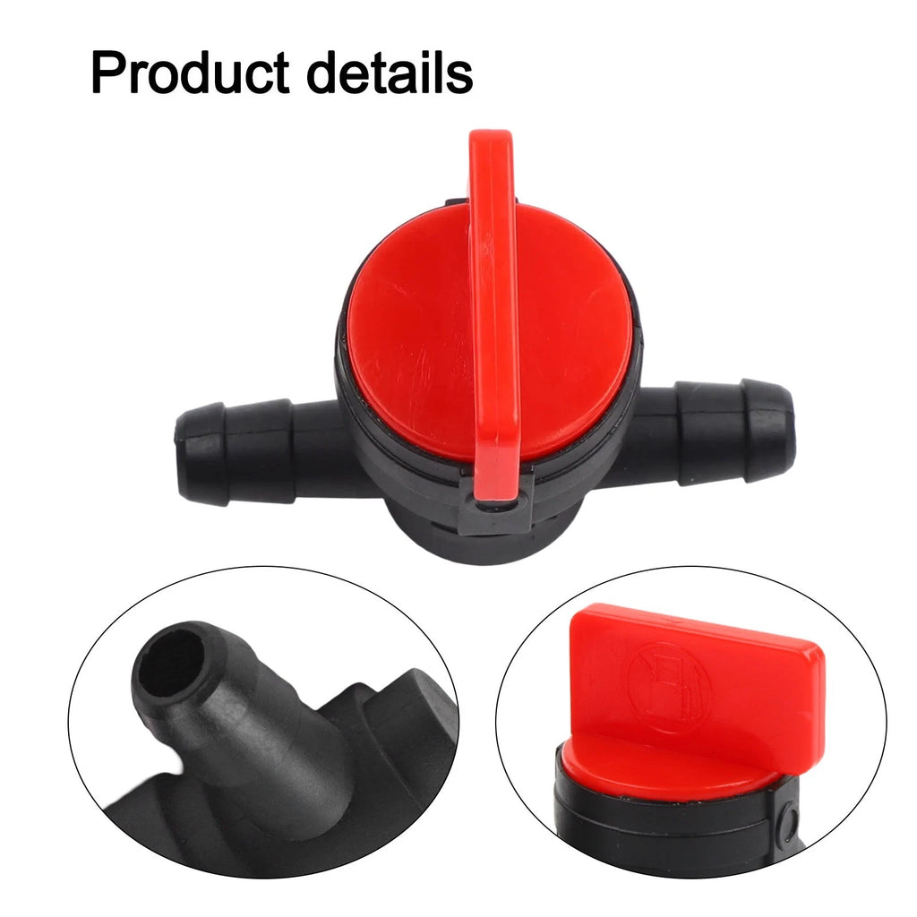 Fuel Valve for Engines (Red Color)