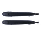 Door Handle Outer 2 x Set Black Rear Left+Right for Toyota Camry (2006–2011)