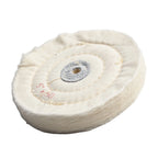 Cotton Buff Wheel 5" for Grinder (125mm Outer Dia, 10mm Inner Hole)