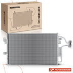 A/C Condenser with Bracket for Buick LeSabre Pontiac Bonneville (2000–2005)