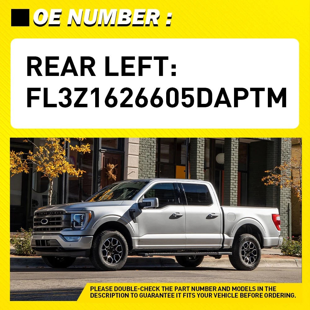 Chrome Exterior Door Handle for Ford F-150 (2015–2022) - Rear Driver Side