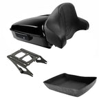 Chopped Trunk Backrest Mount Rack for Harley Touring Road King (2014–2026)
