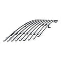 Stainless Chrome Billet Grille Insert for Cadillac DeVille (2000–2005)