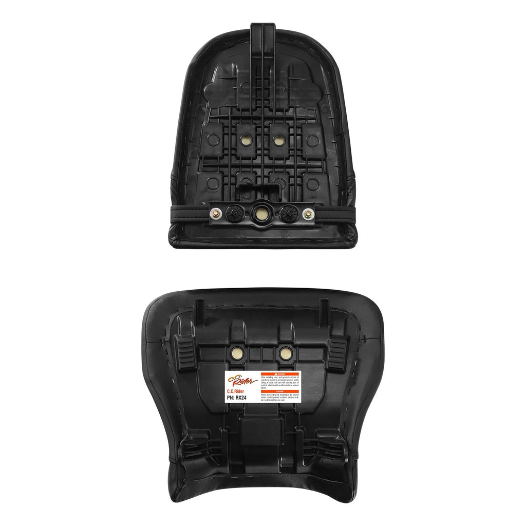 Seats for Suzuki GSXR1000 (2001–2002) - Black Rider Driver Passenger