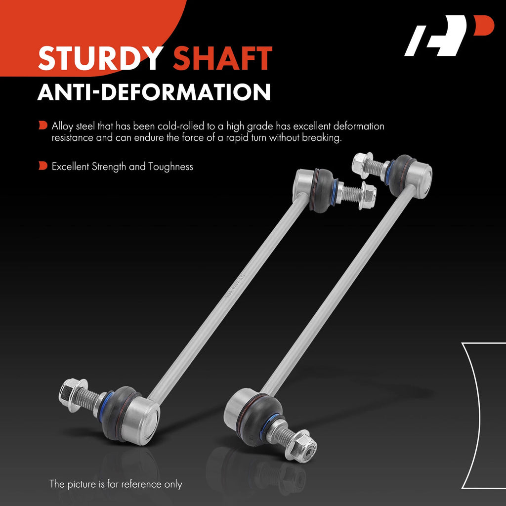 2X Front Stabilizer Bar Link for BMW 528i 535d 550i 640i 650i 740i (2011–2016)