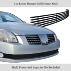 Stainless Steel Black Billet Grille Insert for Nissan Maxima (2005-2006)