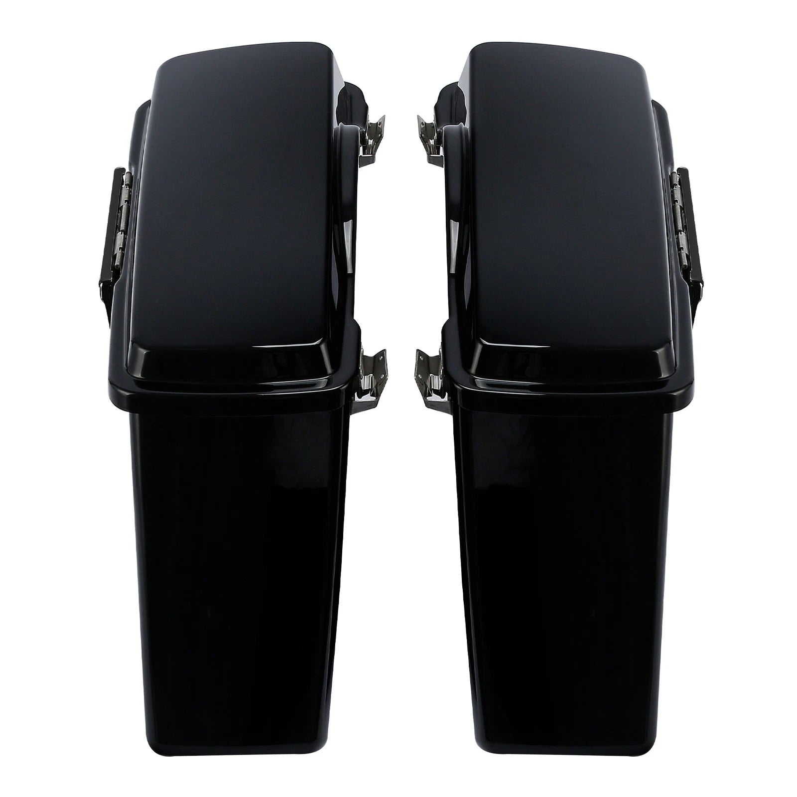 Hard Saddlebags for Harley Touring Road Glide King (1994–2013) 12 Black Latch