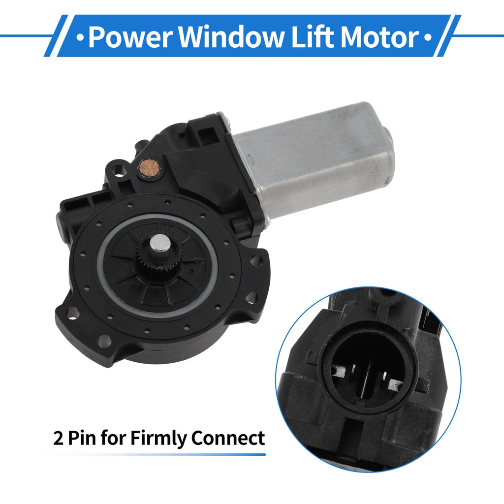 Rear Left Power Window Regulator Lift Motor for Hyundai Santa Fe (2013–2018)