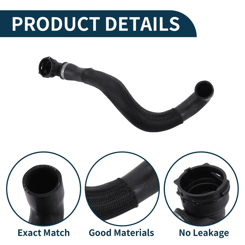 Radiator Hose for BMW 740Li (2013–2015) No. 11537605150 Rubber