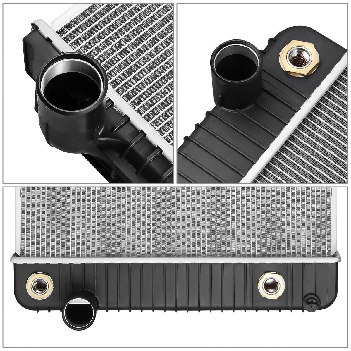 2-Row Lightweight Cooling Radiator for International 7300 7400 7500 7600 (2002–2007)