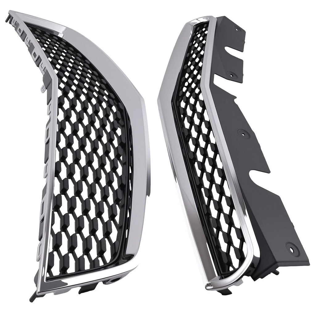 Front Bumper Grille Set for Chevrolet Equinox (2010-2015)