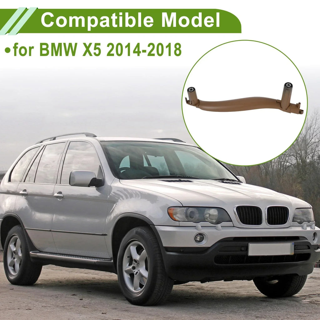 Front Driver Side Door Panel Handle Pull Trim Cover for BMW X5