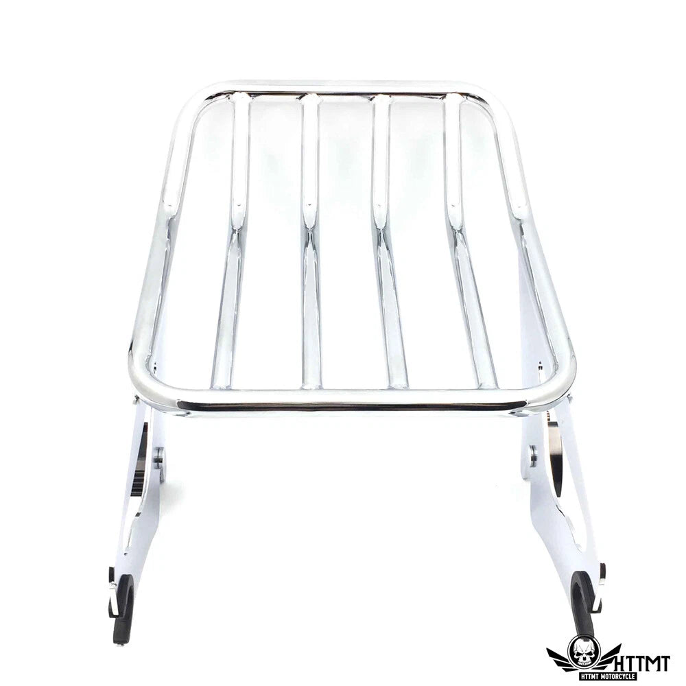 Detachable Two Up Luggage Rack w/ Docking Hardware for Harley Touring (1997–2008)
