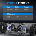 Front Suspension Kit for Dodge Ram 1500 (2002–2005) 4WD (12-Piece)