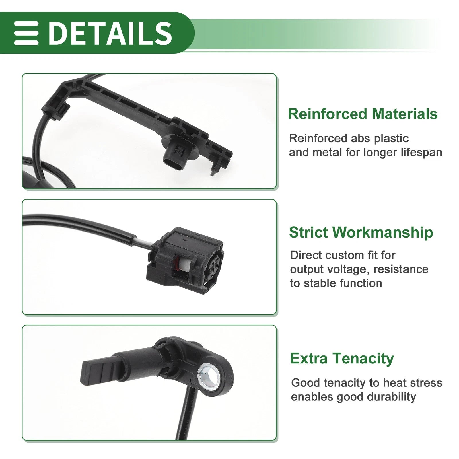 ABS Wheel Speed Sensor No. 8954342070 for Toyota Rav4 (2018–2019) Front Left
