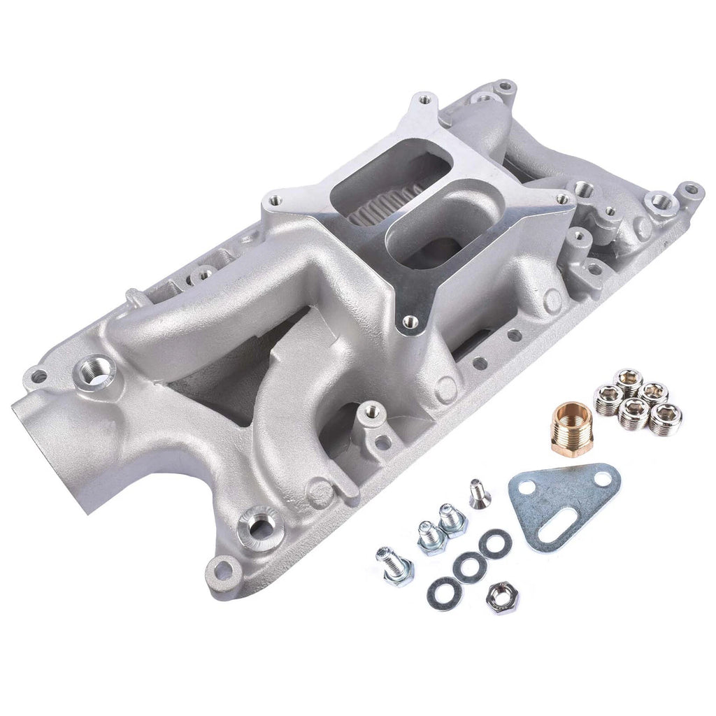 Aluminum Dual Plane Intake Manifold for Ford V8 4.3L/260 (1962–2001) #84026 DM-3214