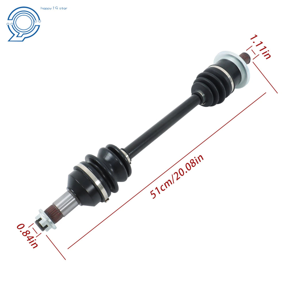 Set of 2 CV Axles for Arctic Cat 400 450 500 550 (2005–2014)