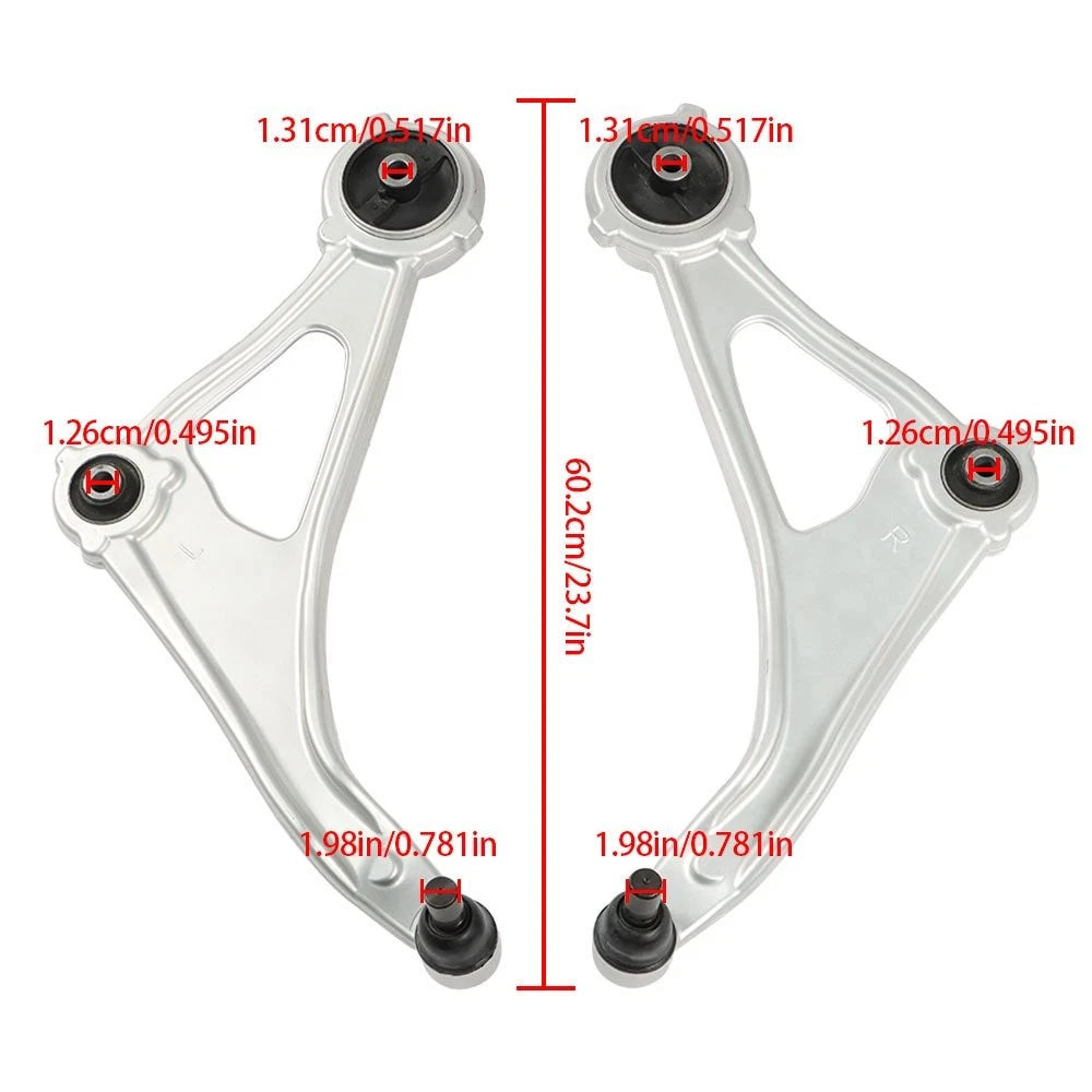 Front Lower Control Arm w/Ball Joint 2Pcs for Nissan Maxima Altima (2015–2019)