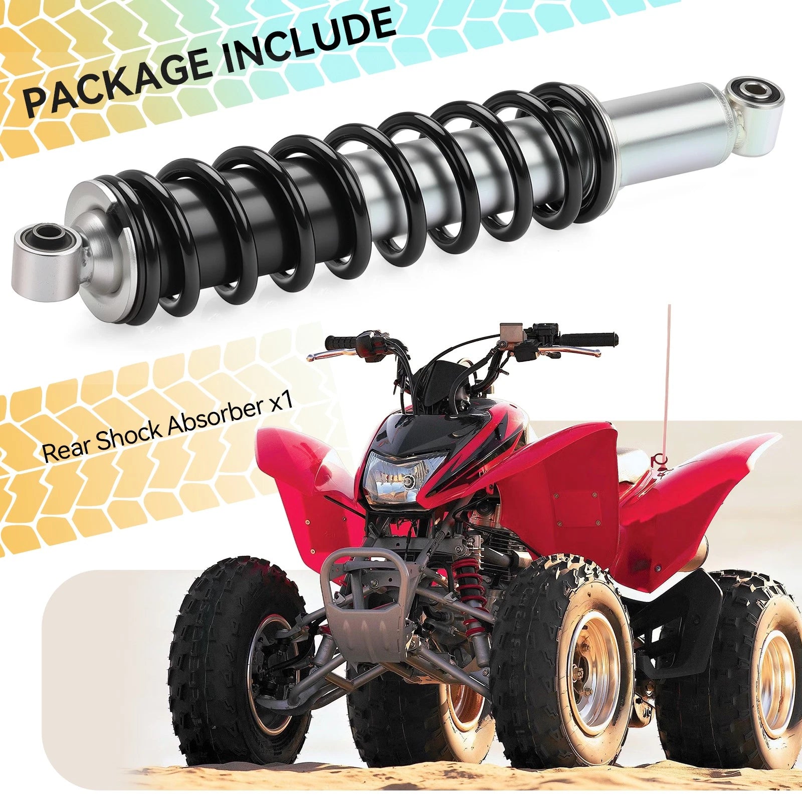 Rear Shock Absorber #52400-HN6-A91 for Honda TRX250EX Sportrax 2001–2008