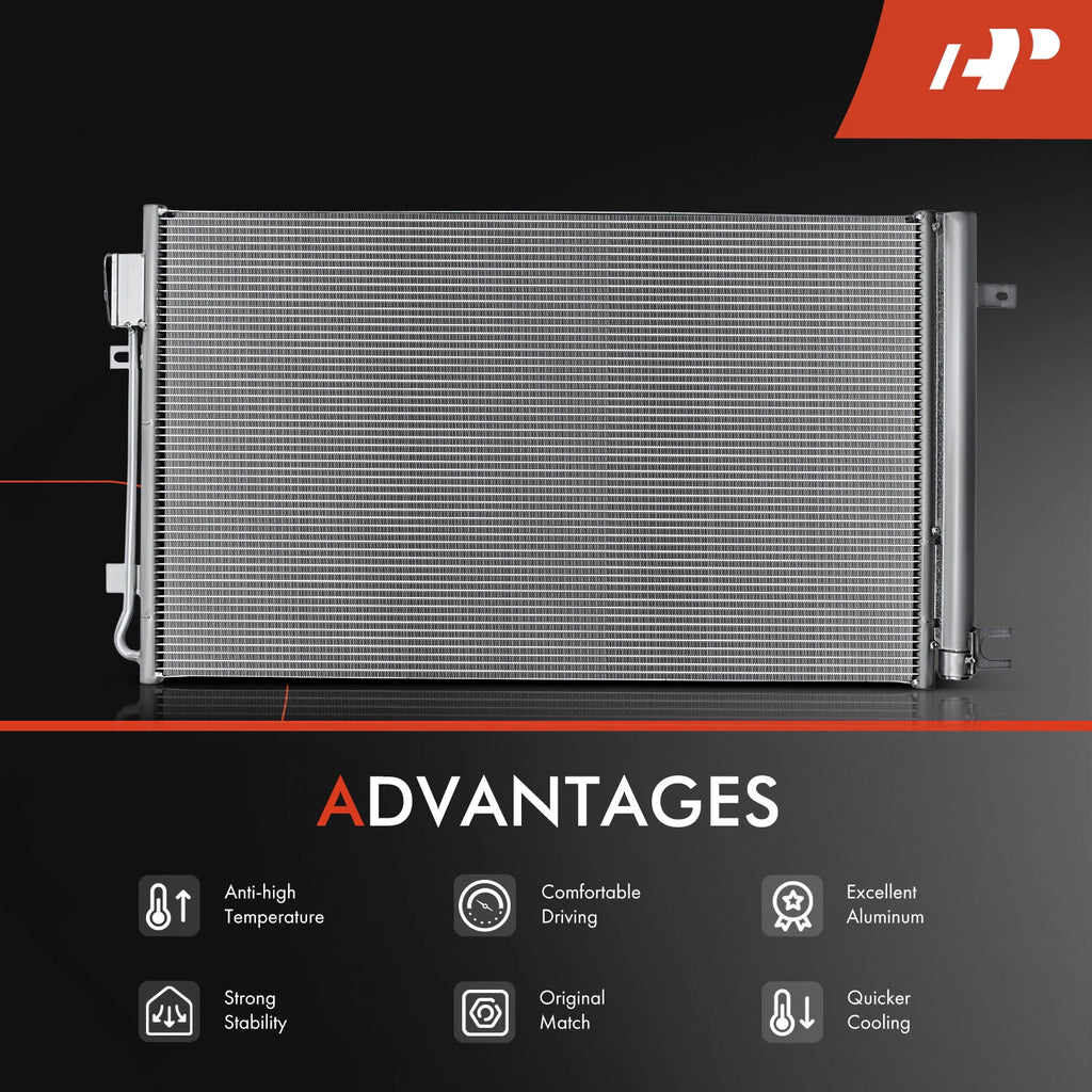 A/C Condenser with Receiver Drier for Cadillac XT4 (2019-2023)