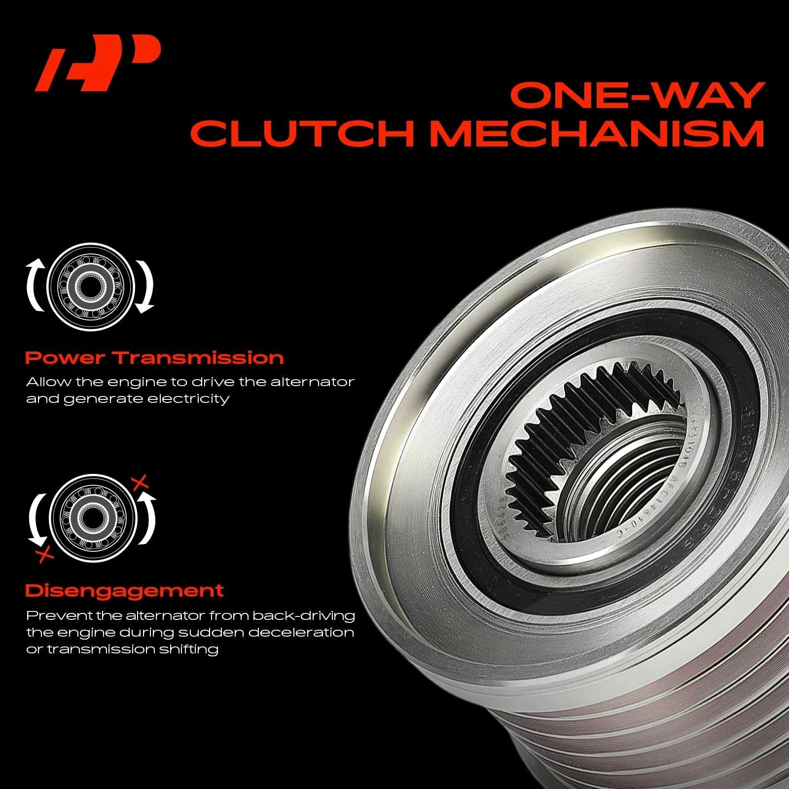 Alternator Clutch Pulley for Nissan Sentra (2007-2012)