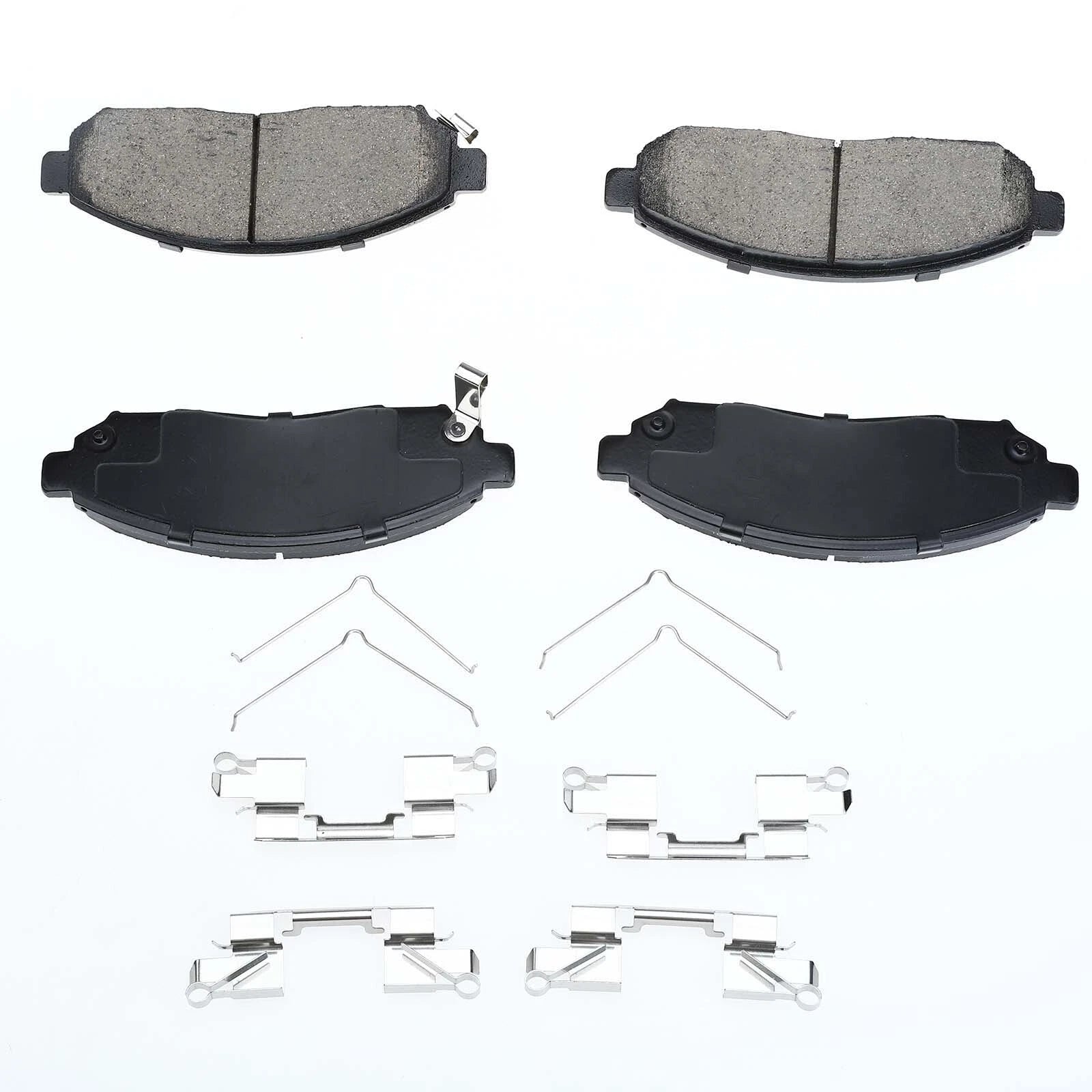 Set of 4 Front Ceramic Brake Pads for Nissan Frontier Pathfinder (2005–2019)
