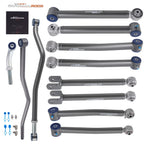 Control Arms + Track Bar for Jeep Wrangler JK (2007–2018)