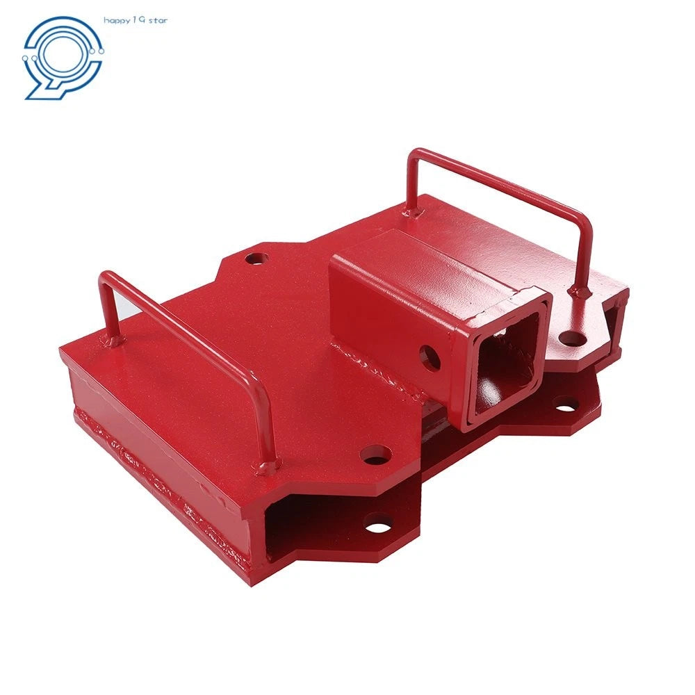 2 In Forklift Trailer Hitch Receiver for Dual Pallet Forks (6500 lbs)