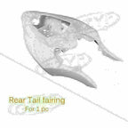 Rear Tail Fairing for YAMAHA YZF R1 (2004-2006)