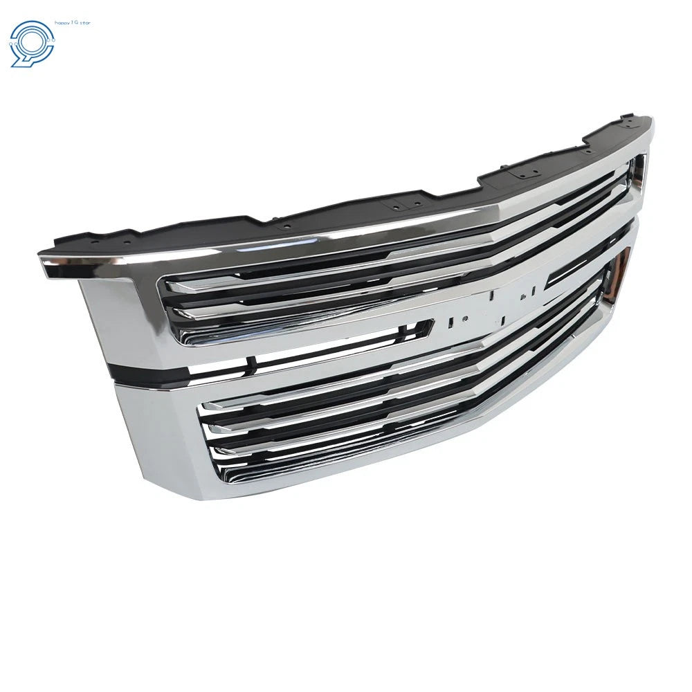 Front Bumper Cover and Grille for Chevy Suburban Tahoe (2015-2020)
