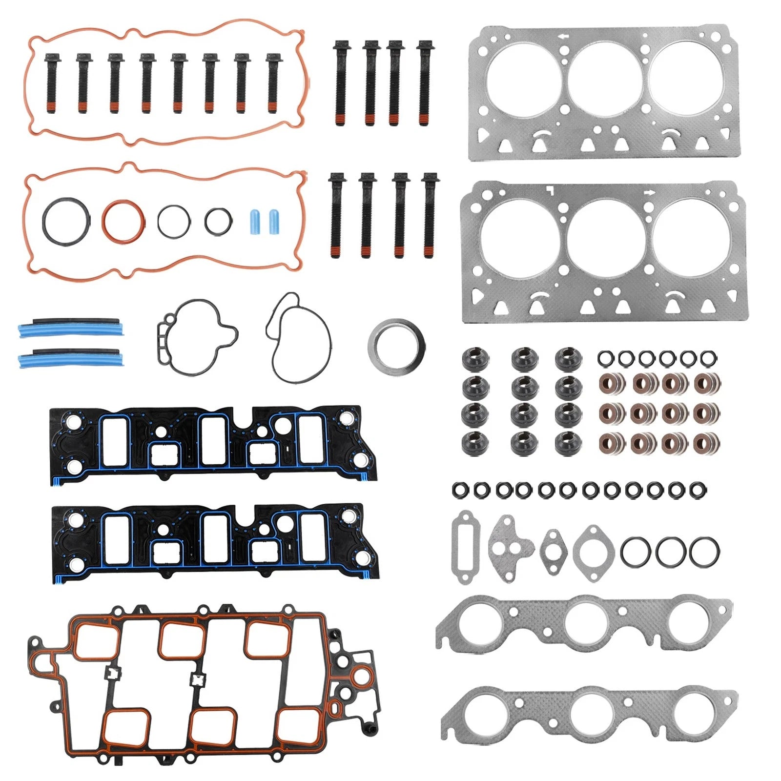 3.8L MLS Head Gasket Set with Bolts for Chevrolet Impala Pontiac Buick (1997–2005)