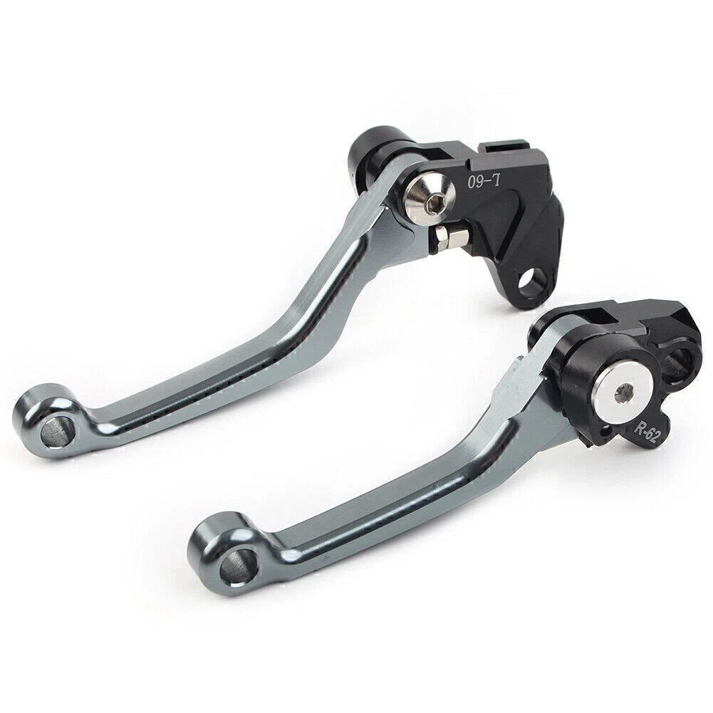 CNC Pivot Brake Clutch Levers for Suzuki RM125 RM250 RM85 (2000–2023)