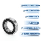 1 Pc Deep Groove Ball Bearing 28x52x12mm for Scooter Skateboard