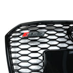 Front Honeycomb Mesh Grill for Audi A7 S7 RS7 (2016–2018) W/ Quattro
